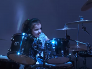 5 Year Old Drummer Girl