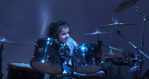 5 Year Old Drummer Girl