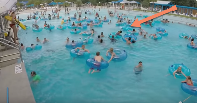 Lifeguard Saves Boy While Others Dont Even Notice