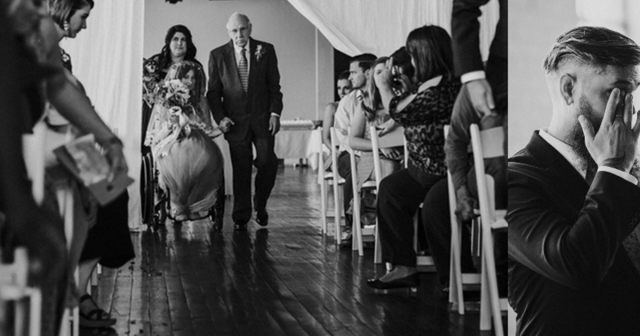 Paralyzed Bride Walks at Wedding